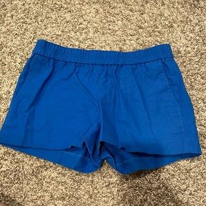 J crew women’s blue shorts size 6 elastic band